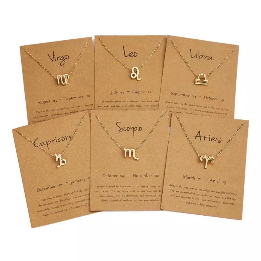 Zodiac Sign Necklaces